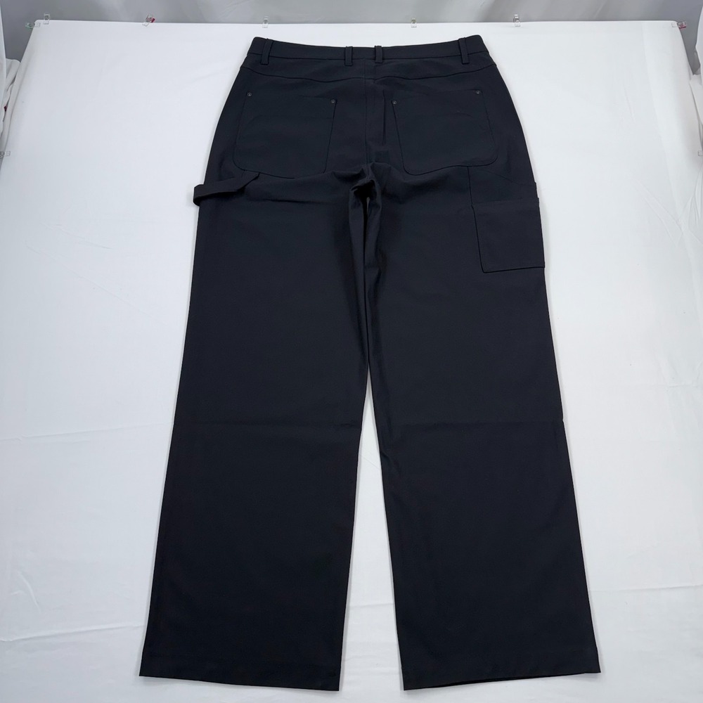 NWT Fabletics The Don Baggy Carpenter Pant Mens 34x30 Relaxed Straight Leg Black - Picture 2 of 8